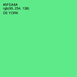 #5FEA8A - De York Color Image