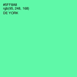 #5FF8A8 - De York Color Image
