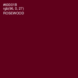 #60001B - Rosewood Color Image