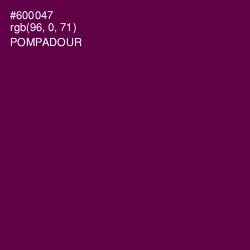 #600047 - Pompadour Color Image