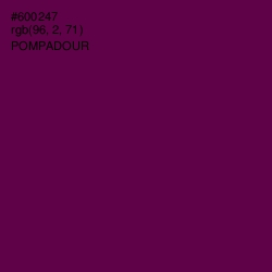 #600247 - Pompadour Color Image