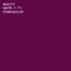 #600747 - Pompadour Color Image