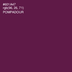 #601A47 - Pompadour Color Image