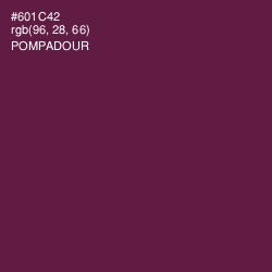 #601C42 - Pompadour Color Image