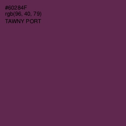 #60284F - Tawny Port Color Image