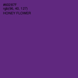 #60287F - Honey Flower Color Image