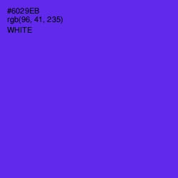 #6029EB - Purple Heart Color Image