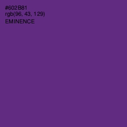 #602B81 - Eminence Color Image