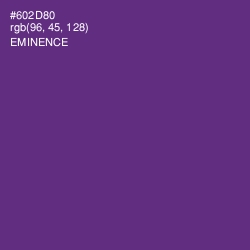 #602D80 - Eminence Color Image