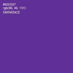 #602E97 - Eminence Color Image