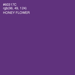 #60317C - Honey Flower Color Image