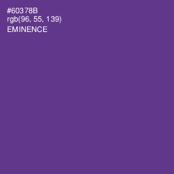 #60378B - Eminence Color Image
