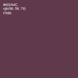 #603A4C - Finn Color Image