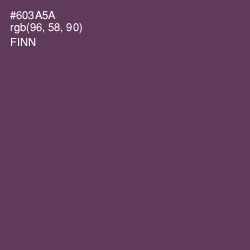 #603A5A - Finn Color Image