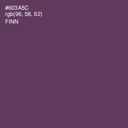 #603A5C - Finn Color Image