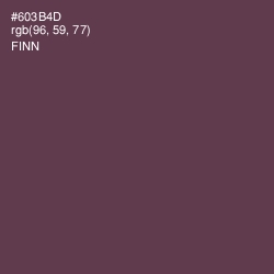 #603B4D - Finn Color Image