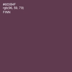 #603B4F - Finn Color Image