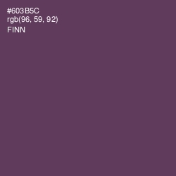 #603B5C - Finn Color Image