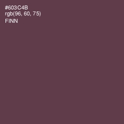 #603C4B - Finn Color Image