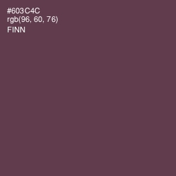 #603C4C - Finn Color Image