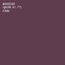 #603D4D - Finn Color Image