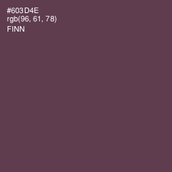 #603D4E - Finn Color Image