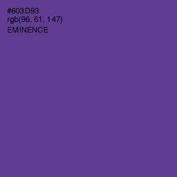 #603D93 - Eminence Color Image