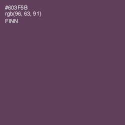 #603F5B - Finn Color Image
