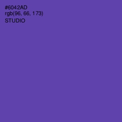 #6042AD - Studio Color Image