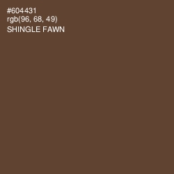 #604431 - Shingle Fawn Color Image