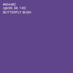 #60448C - Butterfly Bush Color Image