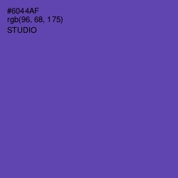 #6044AF - Studio Color Image