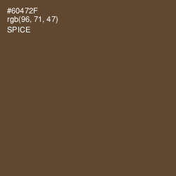 #60472F - Spice Color Image