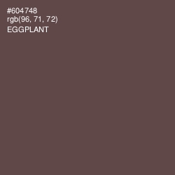 #604748 - Eggplant Color Image