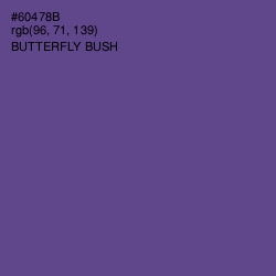 #60478B - Butterfly Bush Color Image