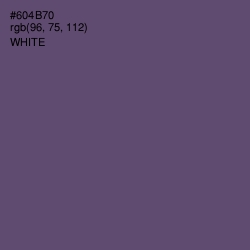 #604B70 - Smoky Color Image