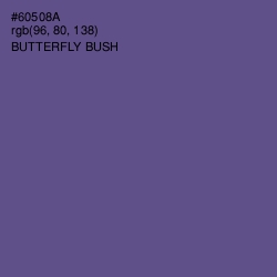 #60508A - Butterfly Bush Color Image