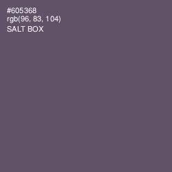 #605368 - Salt Box Color Image
