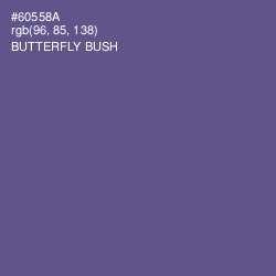 #60558A - Butterfly Bush Color Image