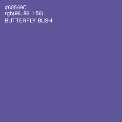 #60569C - Butterfly Bush Color Image