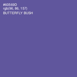 #60569D - Butterfly Bush Color Image