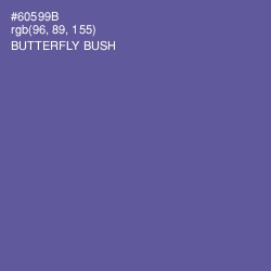 #60599B - Butterfly Bush Color Image