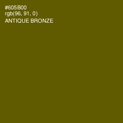 #605B00 - Antique Bronze Color Image