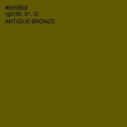 #605B03 - Antique Bronze Color Image