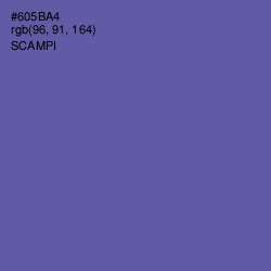 #605BA4 - Scampi Color Image