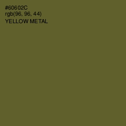 #60602C - Yellow Metal Color Image