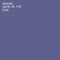 #60608C - Rum Color Image