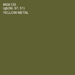 #606133 - Yellow Metal Color Image