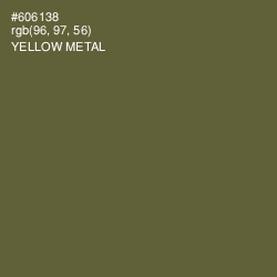 #606138 - Yellow Metal Color Image