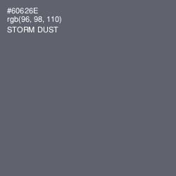 #60626E - Storm Dust Color Image